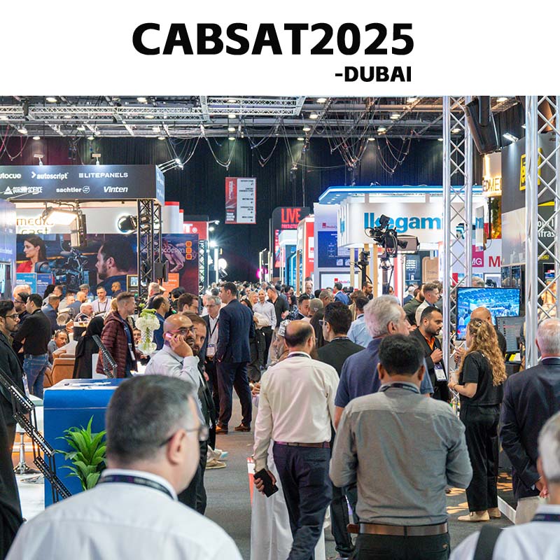 Nós brilhamos no CABSAT 2025!