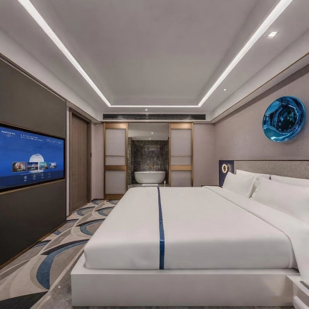 Como evitar perda de rede na implementação do sistema de TV do hotel?